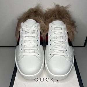 Brand New Size 7UK Gucci Ace Sneakers 496093